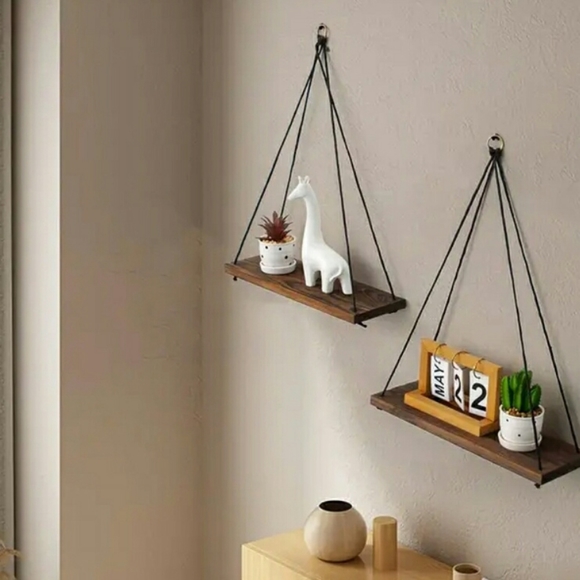 Two Wall Mounted Shelving - Picture 2 of 2